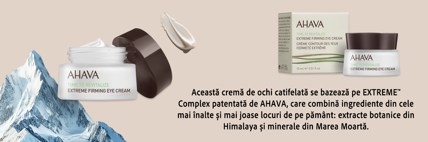 Crema antirid pentru ochi Extreme Ahava, 15 ml